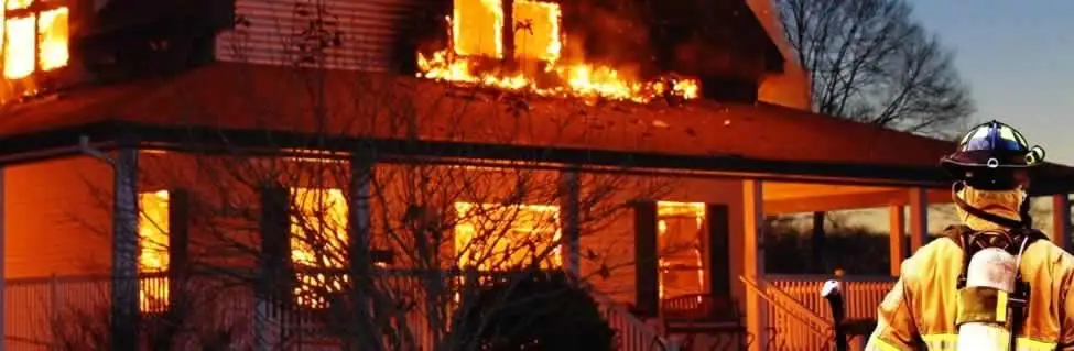 fire damage repair emergency response at a residential property affected by an active house fire in Overland Park, KS